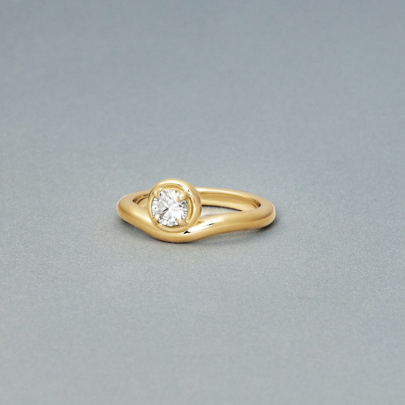 0.5 CTW LAB CREATED DIAMOND BONBON MERGE RING EDITORIAL