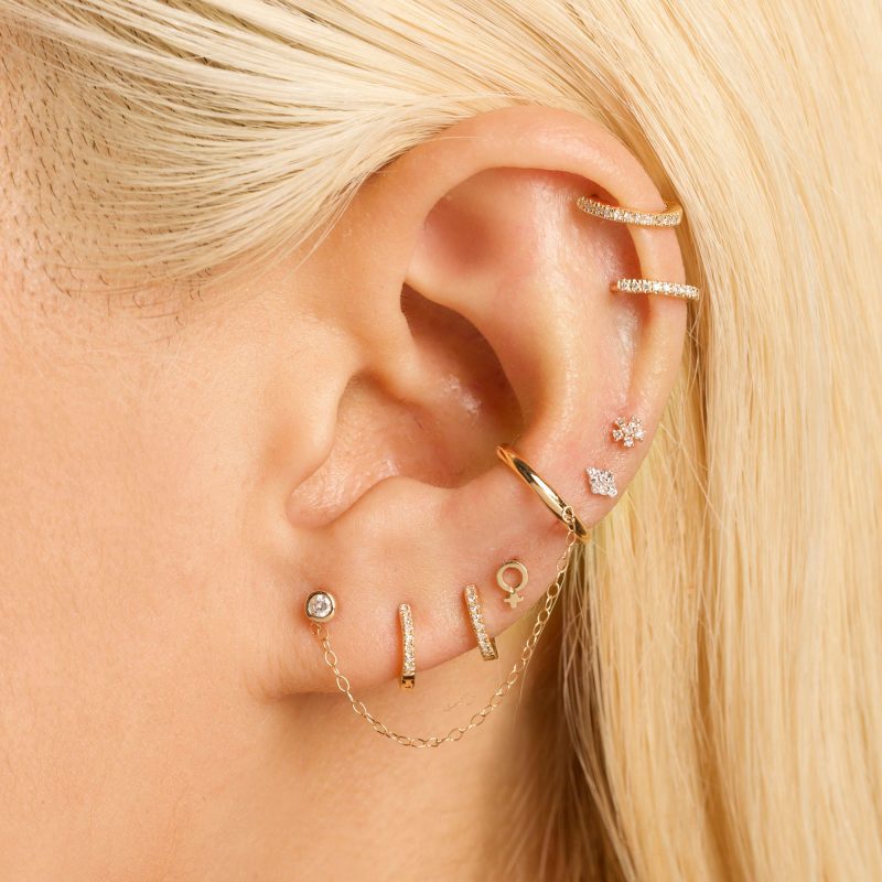 ALL WOMAN EARRING WEAR IT WITH