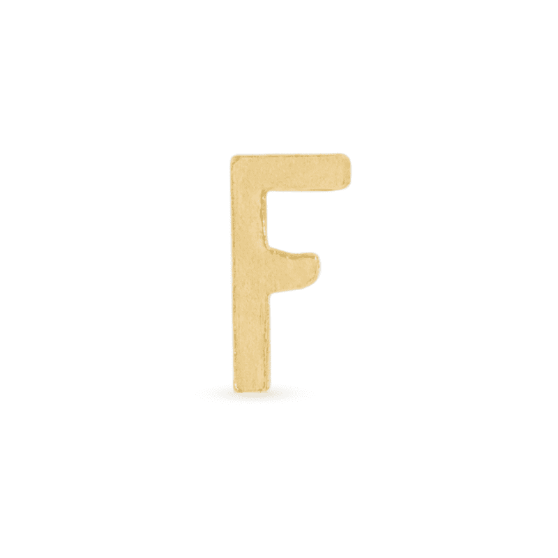 ASYMMETRIC INITIAL NECKLACE F