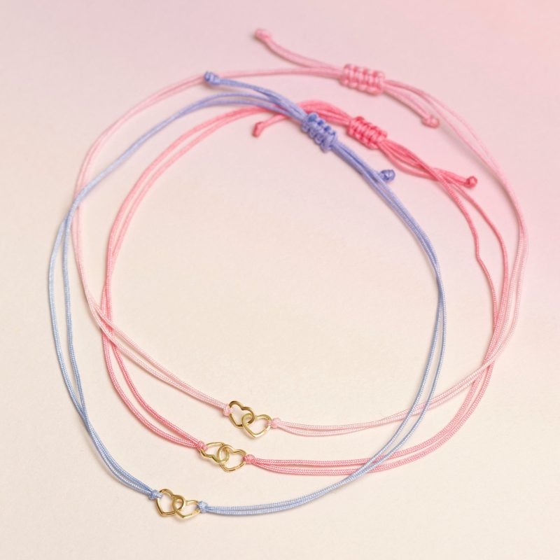 BABY PINK BFFL BRACELET EDITORIAL COLLECTION 1