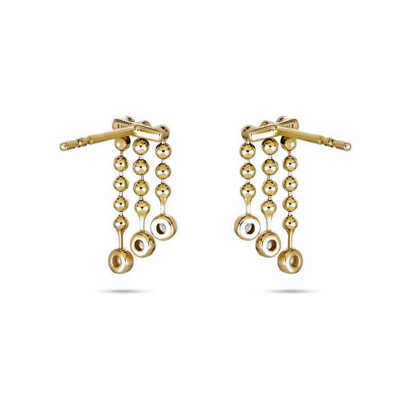 BEDAZZLE DIAMOND STUDS REAR