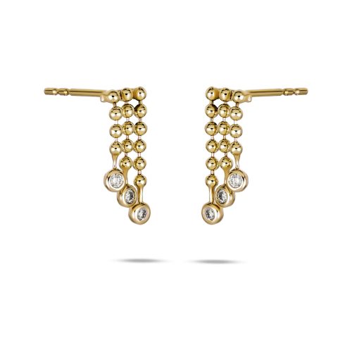 BEDAZZLE DIAMOND STUDS SIDE