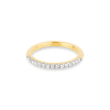 Bold Pave White Diamond Band