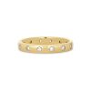 Stone and Strand 14K Yellow Gold Bold Together Forever Band Front Image