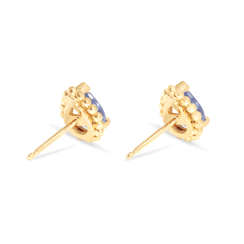 CANDY SAPPHIRE STUDS REAR