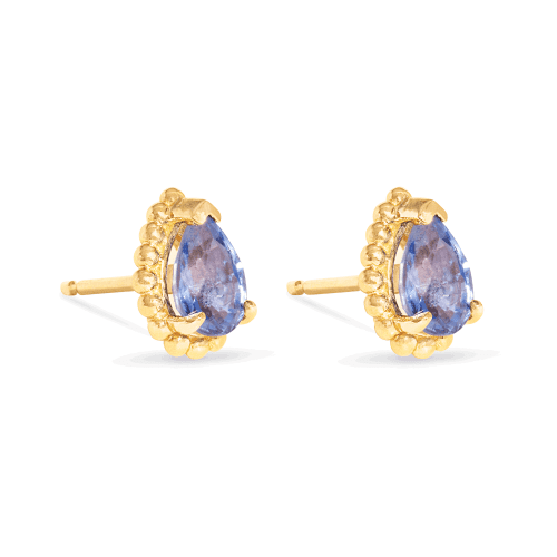 CANDY SAPPHIRE STUDS SIDE