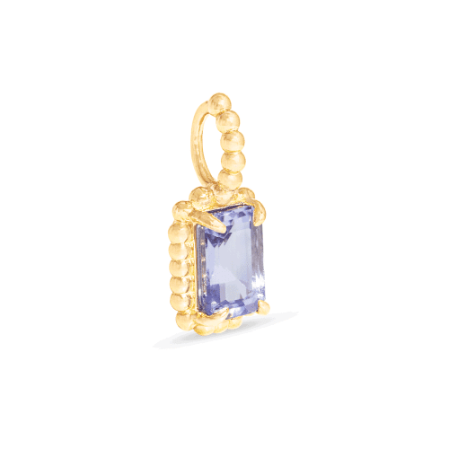 CANDY TANZANITE PENDANT SIDE