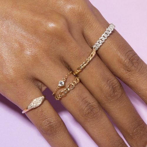 CHAIN REACTION TOPAZ RING WEAR IT WITH