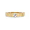 Stone and Strand 14K Yellow Gold Cher Diamond Ring Front Image