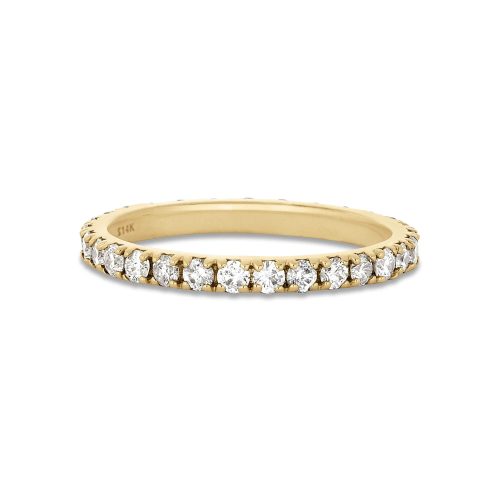 CLASSIC DIAMOND ETERNITY BAND SIDE