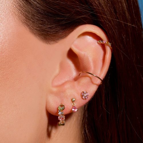 COTTON CANDY DROP EARRINGS ON BODY 2