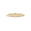 Stone and Strand 14K Yellow Gold Dainty Diamond Trio Ring Front Image