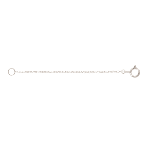 DAINTY TWIST NECKLACE WHITE 2