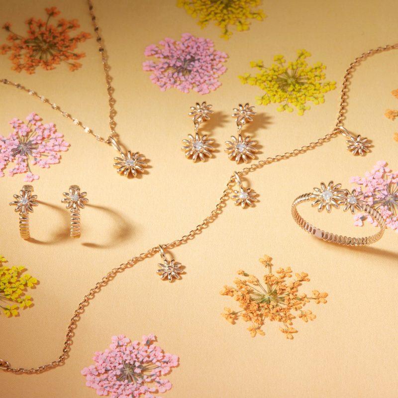 DAISY CHAIN SPARKLE CHOKER EDITORIAL COLLECTION