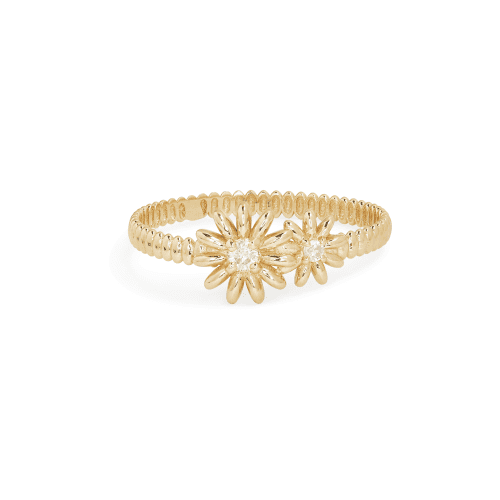 Daisy Chain Trellis Ring