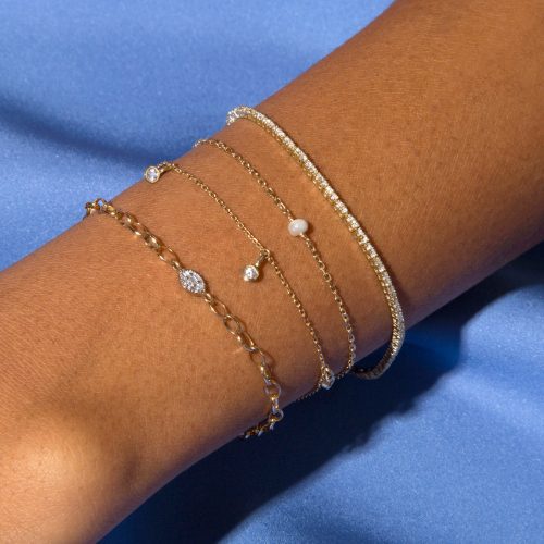 DANGLING SAPPHIRE BRACELET WEAR IT WITH