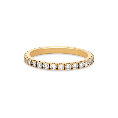 DARING DIAMOND ETERNITY BAND REAR