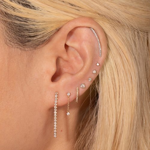 DIAMOND DRIZZLE STUDS WEAR IT WITH