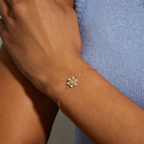 DIAMOND ORBIT BRACELET ON BODY