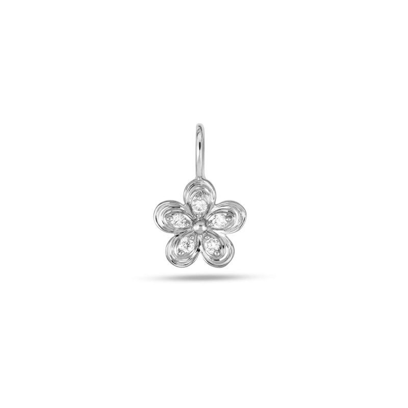 DIAMOND PUFF DAISY CHARM FRONT