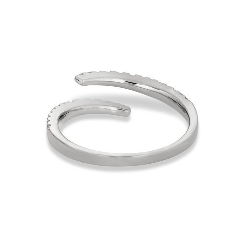 DIAMOND TWIRL RING REAR