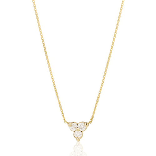 Diamond Triad Necklace 