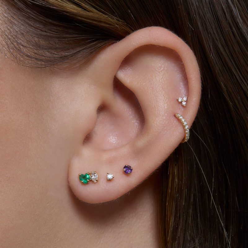 EMERALD LUXE STUDS WEAR IT WITH 0faedaef 2530 431c 81a6 ee8b82ee02b0