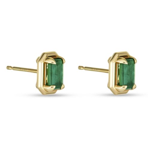 Emerald Bonbon Studs Side