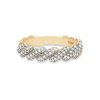 Fine Diamond Brioche Ring