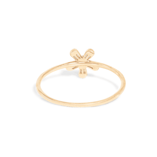 FLOWER POWER DIAMOND RING REAR