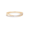 Gold and Diamond Double Band