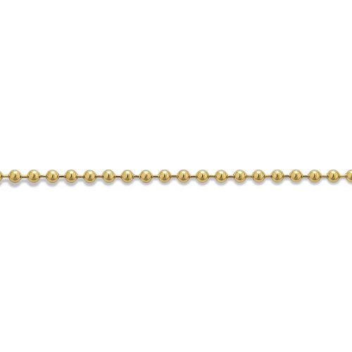 GOLD BALL CHAIN BRACELET CLOSEUP