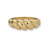 Gold Brioche Ring