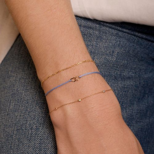 GOLD CHAIN BRACELET WEAR IT WITH