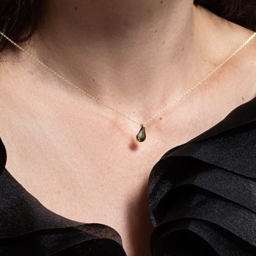 GOLD DROP NECKLACE