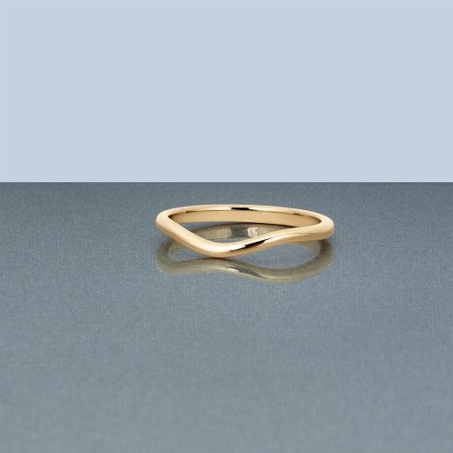 GOLD MERGE RING EDITORIAL