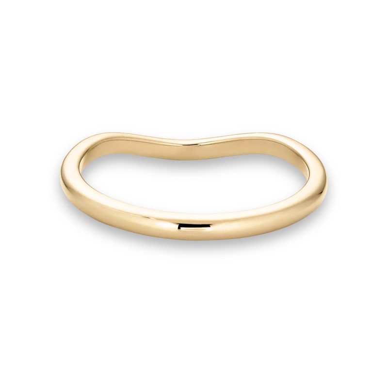 GOLD MERGE RING REAR