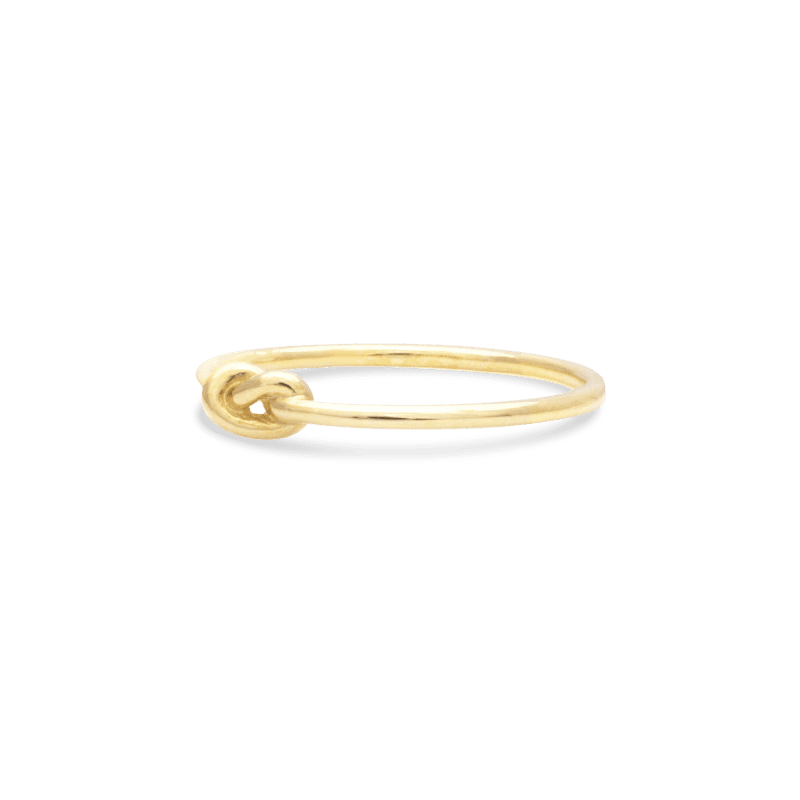 GOLD KNOT RING SIDE