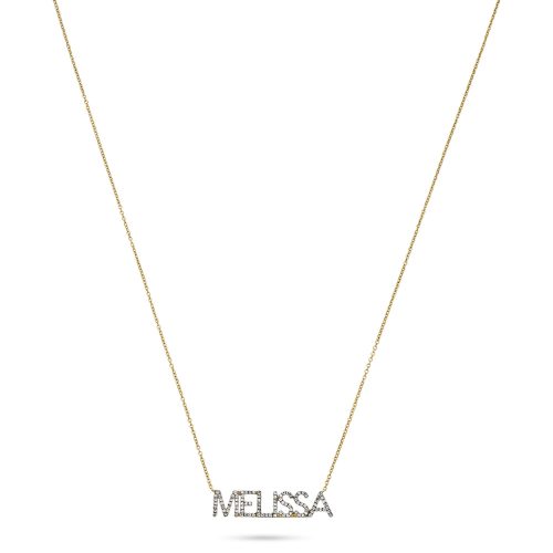 GOOD GIRL NAME DIAMOND NECKLACE FRONT 2