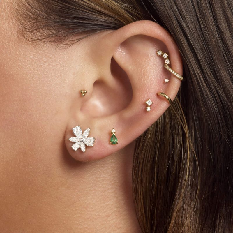 GRAND MAGNOLIA STUDS WEAR IT WITH