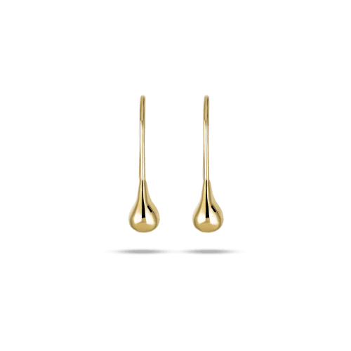 Golden Droplet Earrings