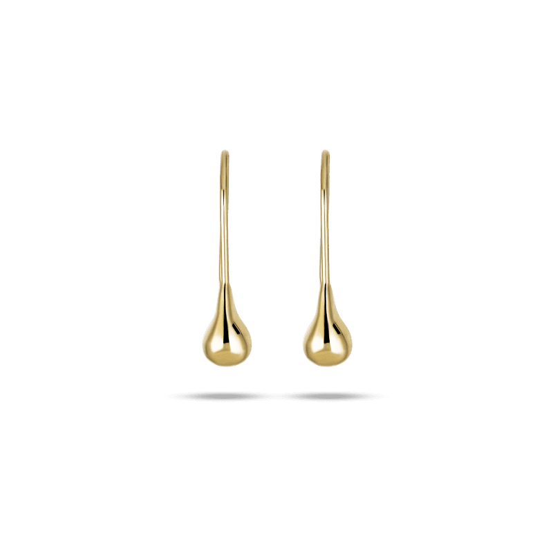 Golden Droplet Earrings