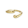 Stone and Strand 10K Yellow Gold Golden Droplet Hug Ring Front Image