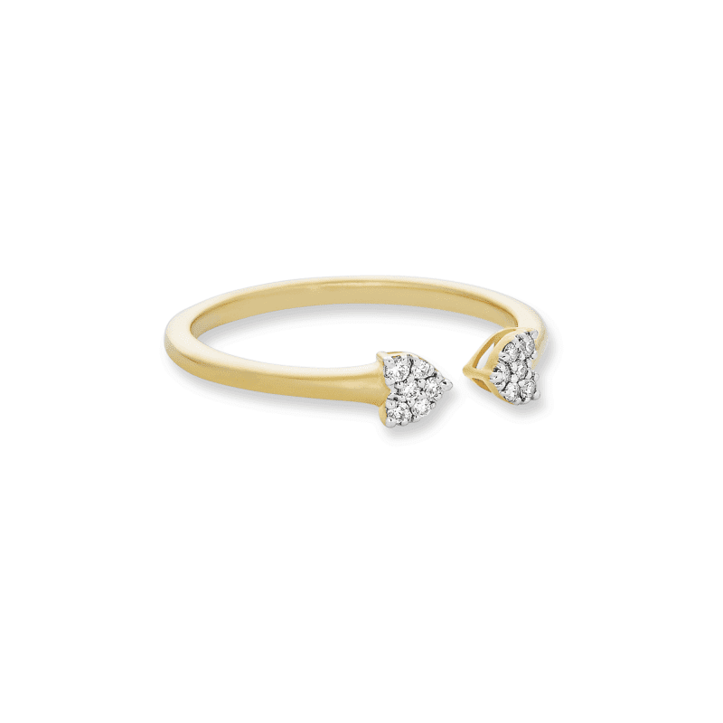 HEART TO HEART DIAMOND RING SIDE