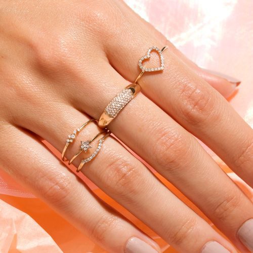 HEART WIDE OPEN TOPAZ RING FULL LOOK