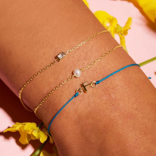 INITIAL ME BESTIE BRACELET WEAR IT WITH