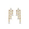 Stone and Strand 14K Yellow Gold Lab-Created Diamond Boulevard Earrings Front Image