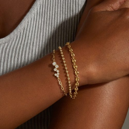 LAB CREATED DIAMOND BUBBLE UP BRACELET WEAR IT WITH