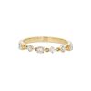 Stone and Strand 14K Yellow Gold Lab-Created Diamond Chain Ring Front Image