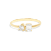 Stone and Strand 14K Yellow Gold Lab-Created Diamond Festival Ring Front Image